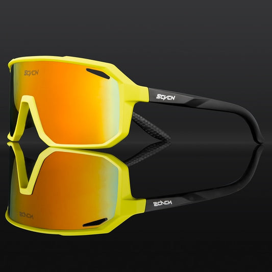Men Cycling Photochromic Sport Sunglasses