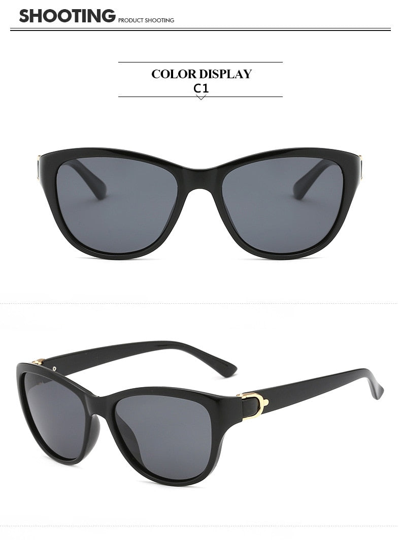 Design Cat Eye Polarized Women Sunglasses