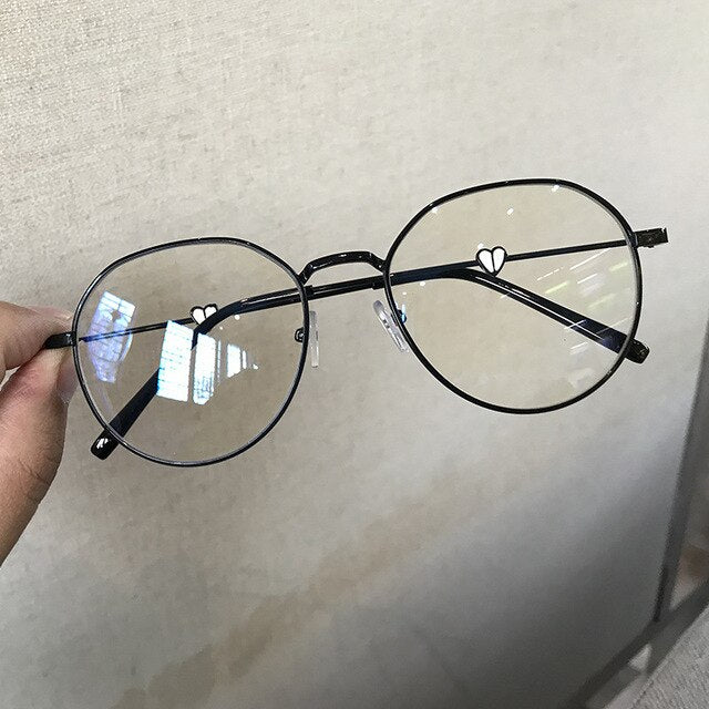 Round Clear Lens Glasses