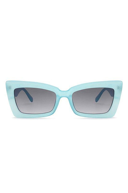 Retro Cateye Plastic Frame Sunglasses - Weekend Shade Sunglasses