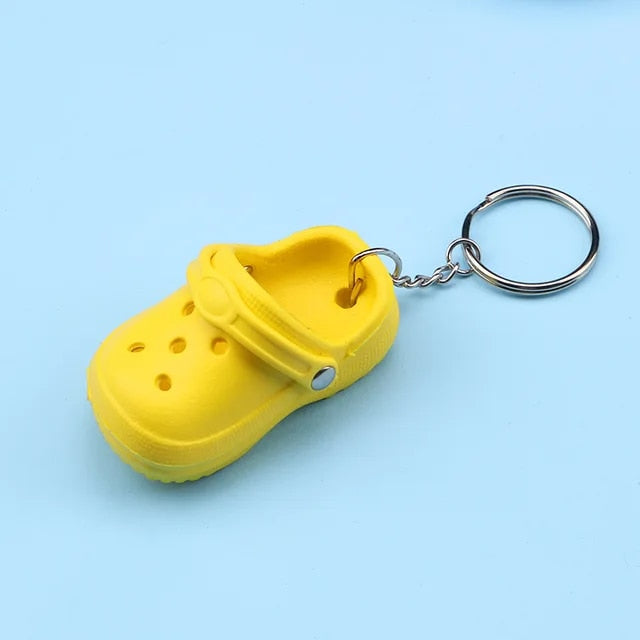 Mini Croc Slipper Keychain