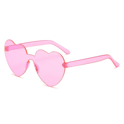 Candy Style Heart Shape Sunglasses