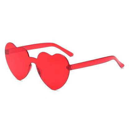 Candy Style Heart Shape Sunglasses