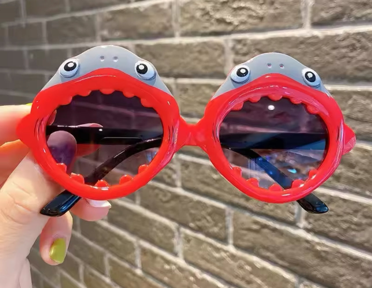 Shark Sunglasses Eyeglasses Novelty Funny Costume Sunglasses for Boys & Girls