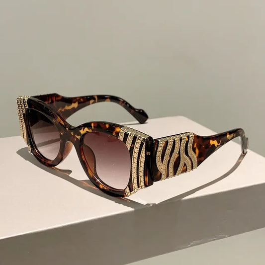 "Jasmine" Fashion Cat Eye Frame Sunglasses