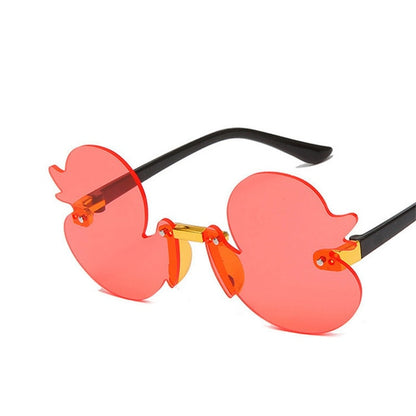 Trendy Kids Rimless Duck Sunglasses