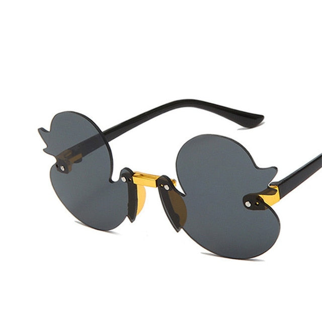 Trendy Kids Rimless Duck Sunglasses