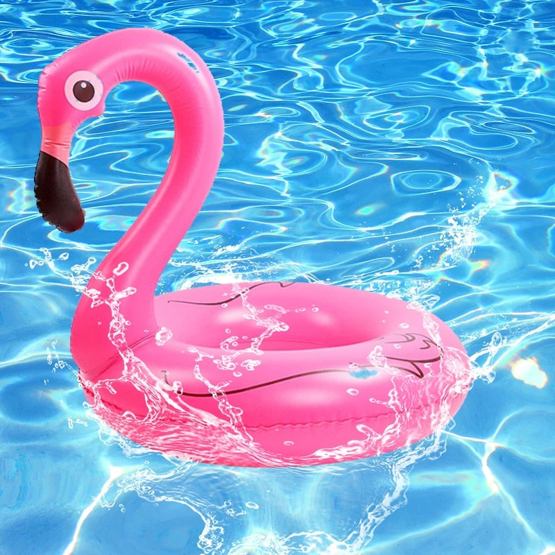 Giant Inflatable Flamingo Pool Floats Party Float Tube with Fast Valves Summer Beach Swimming Pool Lounge Raft Decorations Toys for Adults & Kids