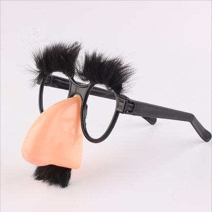 Mustache Funny Cosplay Glasses