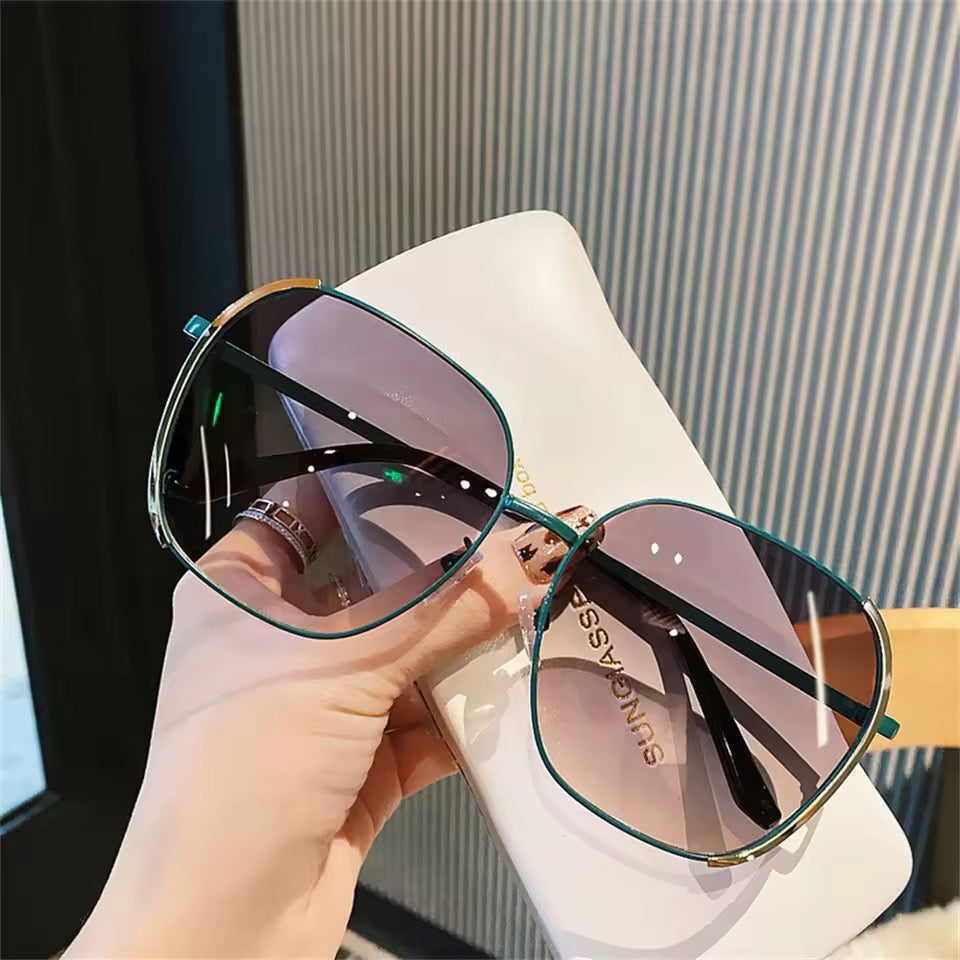 Women Polarize Oversize Frame Gradient Lens