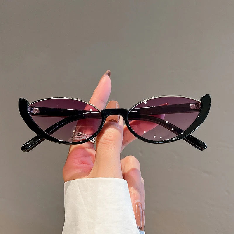 "Cookie Cutter" Rimless Fashion Sunglasses