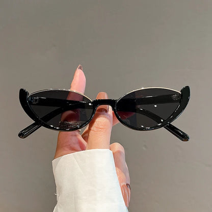 "Cookie Cutter" Rimless Fashion Sunglasses