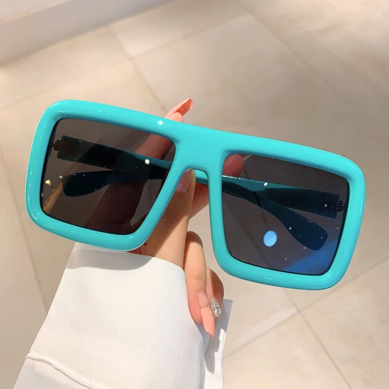 "Gina" Oversized Square Sunglasses
