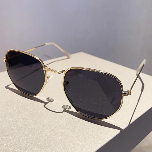 Vintage Classic Polygon Sunglasses