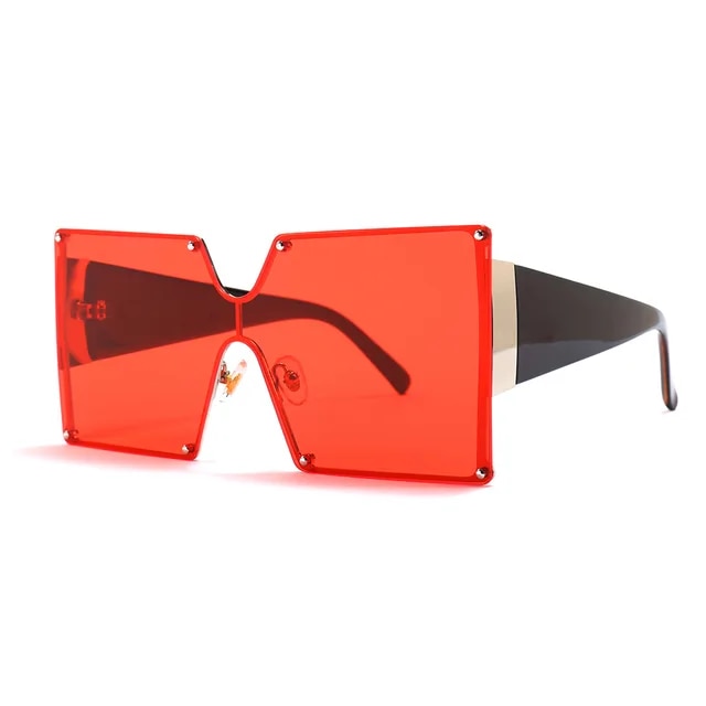 “BOSSY” Oversize Square Sunglasses