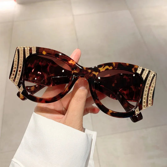 "Jasmine" Fashion Cat Eye Frame Sunglasses