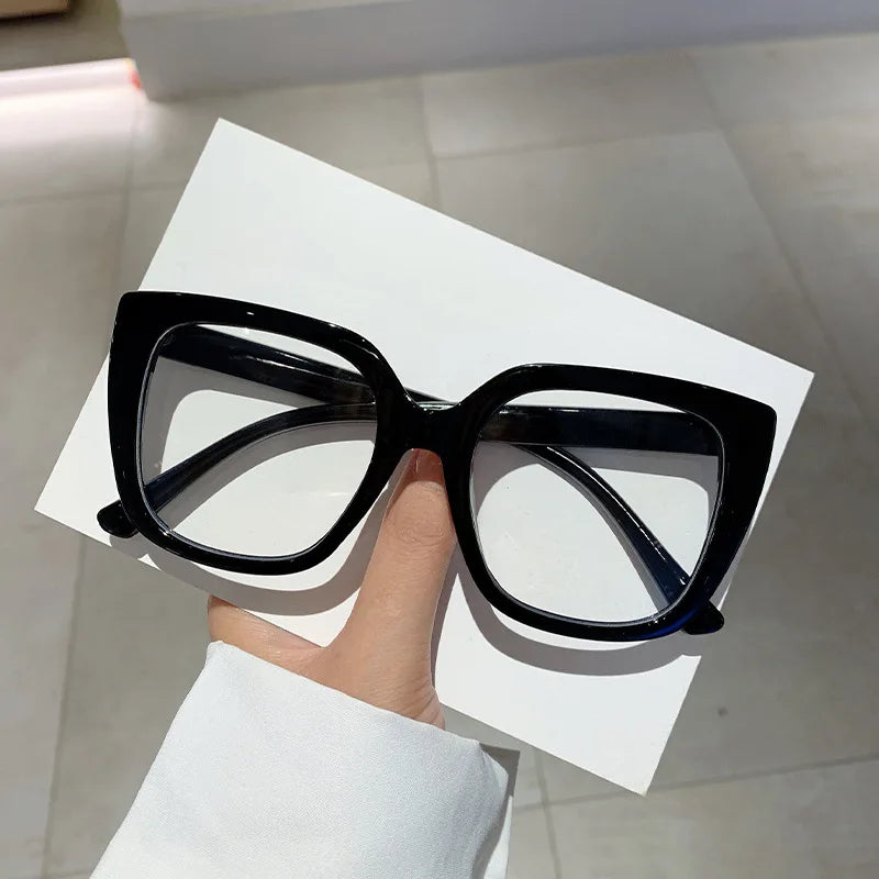 Women's Vintage Cat Eye Plastic Optical Frame Glasses