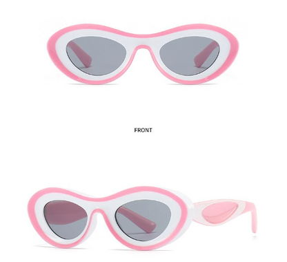 Unique Oval Women's Sunglasses - Weekend Shade Sunglasses 