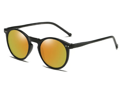 Polarized Sunglasses Men Women Brand Designer Retro Round 