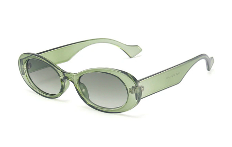 Popular Fashion Small Oval Sunglasses Vintage Style - Weekend Shade 