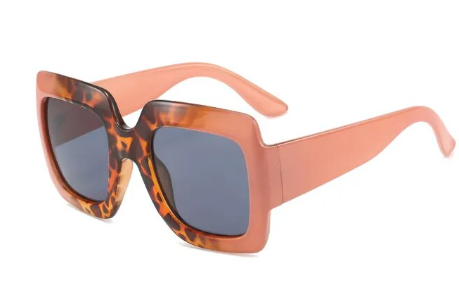 Oversized Square Women Leopard Sunglasses - Weekend Shade Sunglasses 