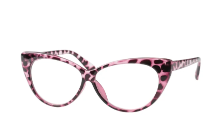 Women's Cat Eye Plastic Frame Glasses