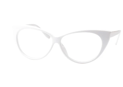 Women's Cat Eye Plastic Frame Glasses