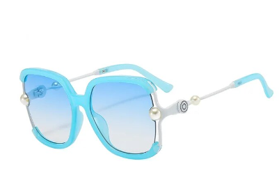 "Side Eye" Square Regular plastic frame Sunglasses