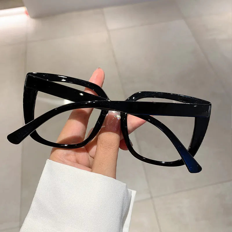 Women's Vintage Cat Eye Plastic Optical Frame Glasses