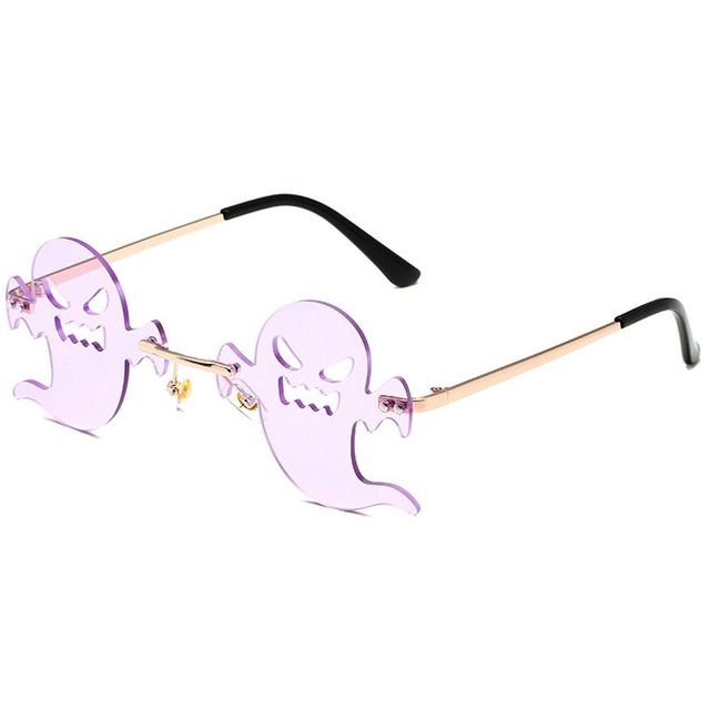Ghost Rimless Fashion Cosplay Sunglasses