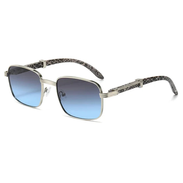 "Brandon" Square Men Plastic Frame Sunglasses