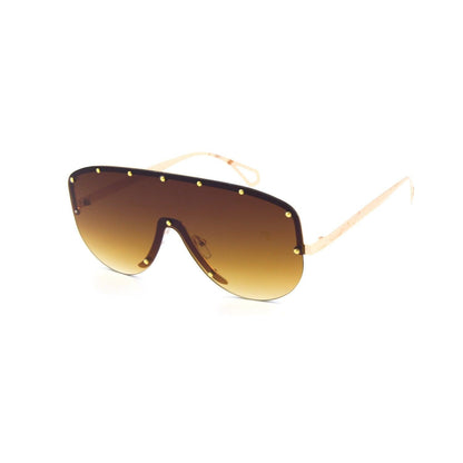 Round Shield Frame Sunglasses - Weekend Shade Sunglasses