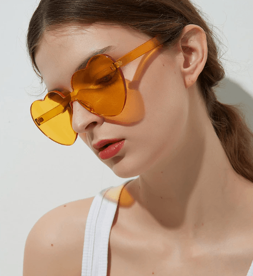 "Vintage Hearts" Sunglasses - Weekend Shade Sunglasses