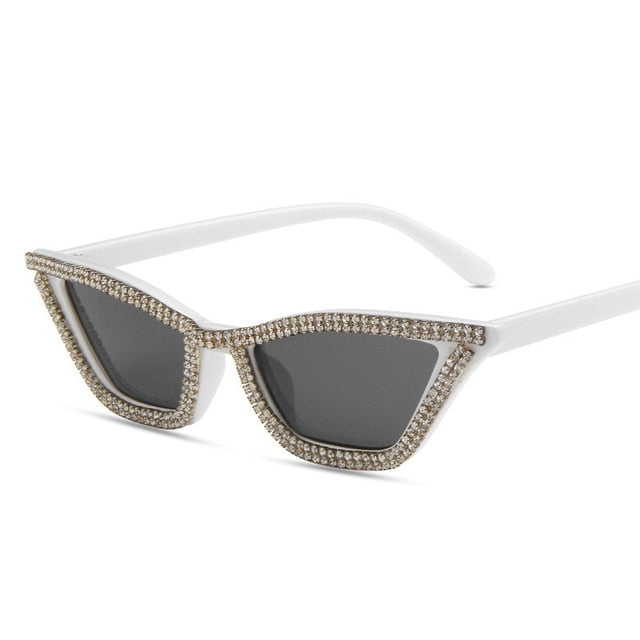 Rhinestone Cateye Iconic Sunglasses