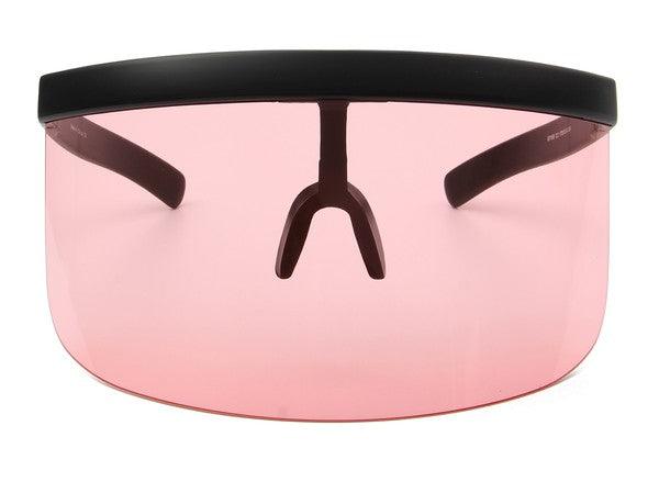 "Fashion Trendy" Visor Sunglasses - Weekend Shade Sunglasses