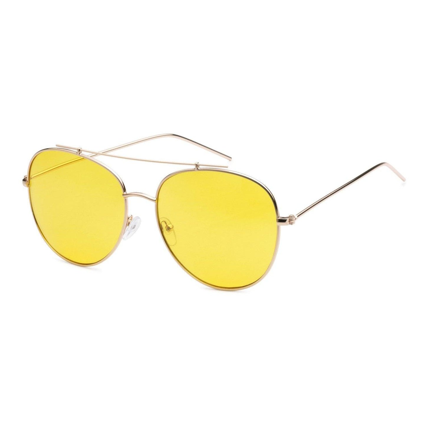 "READY" Round Metal Sunglasses - Weekend Shade Sunglasses
