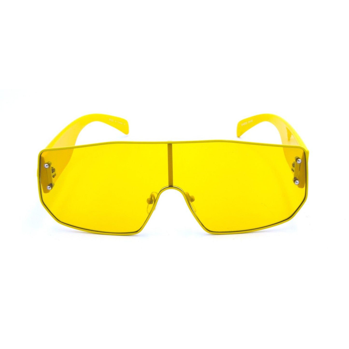 Clear Colorful  Shield Sunglasses - Weekend Shade Sunglasses