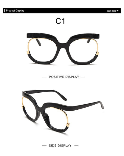 Retro Square Optical Glasses