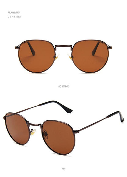 Classic Round Polarize Glasses - Weekend Shade Sunglasses