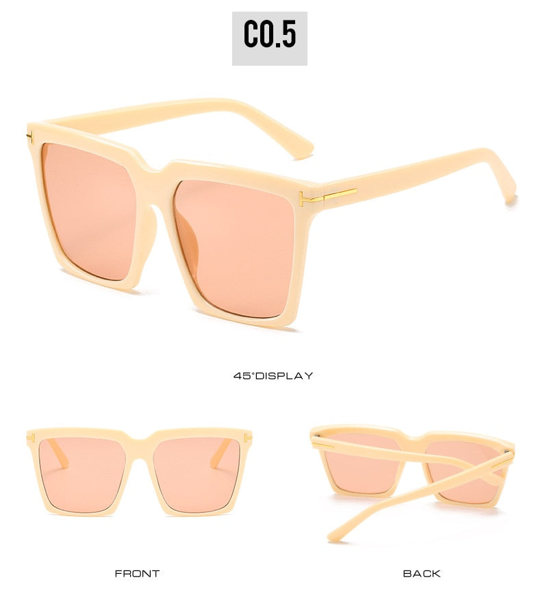 "Square Up" Oversize Sunglasses