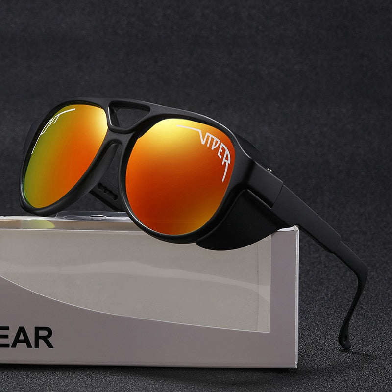 Pit Viper Inspired Goggle Frame Sunglasses