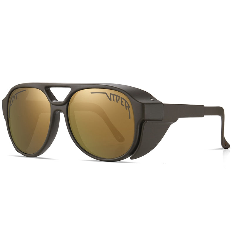 Pit Viper Inspired Goggle Frame Sunglasses