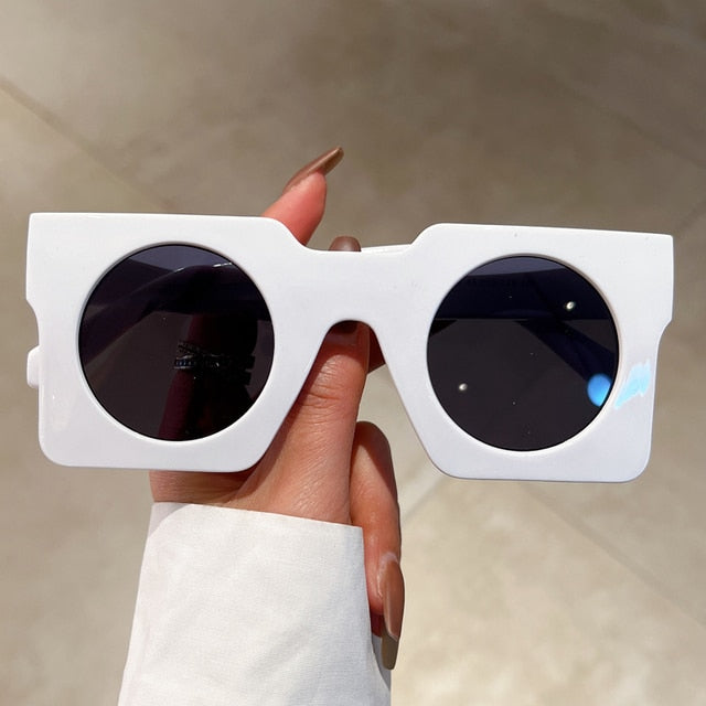 "Future Square" Fashion Oversize Sunglasses