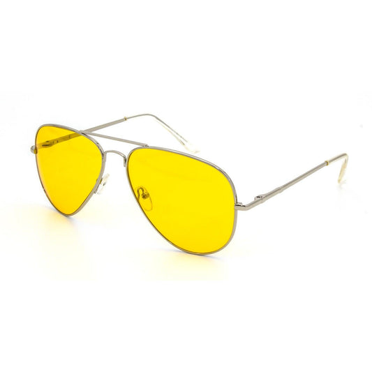Yellow Men Aviators Sunglasses - Weekend Shade Sunglasses