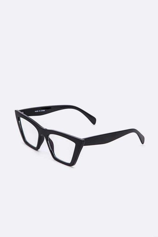 Cat Eye Clear Lens Glasses - Weekend Shade Sunglasses