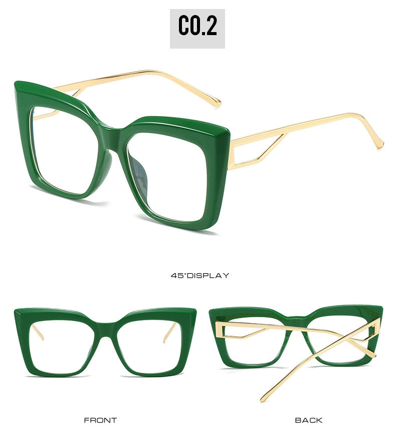 "The Boss" Fashion Square Optical Glasses Frames