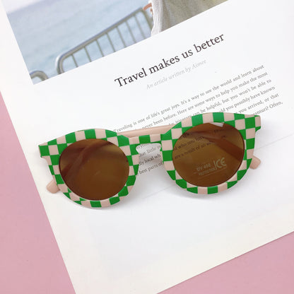 "Play Ground Stripe" Kids Plastic Sunglasses