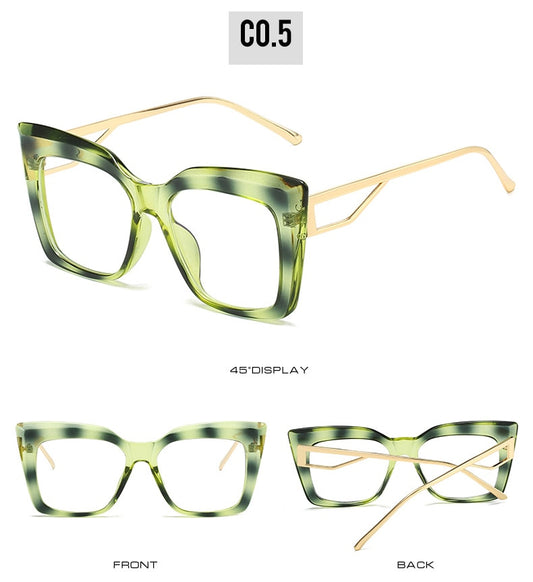 "The Boss" Fashion Square Optical Glasses Frames