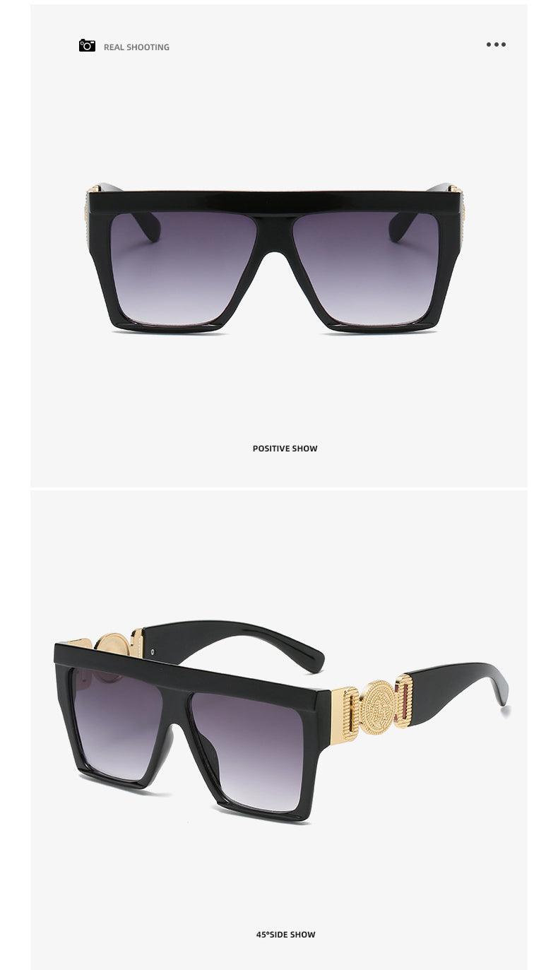 Vegas Vibes Square Plastic Frame Sunglasses - Weekend Shade Sunglasses