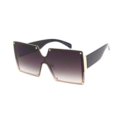 "Hot Shot" Square Metal Frame Sunglasses - Weekend Shade Sunglasses